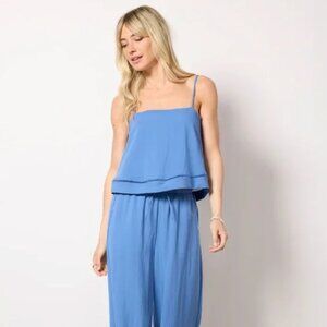 NWT Z Supply La Luz Tank in Riviera Blue | Size Medium